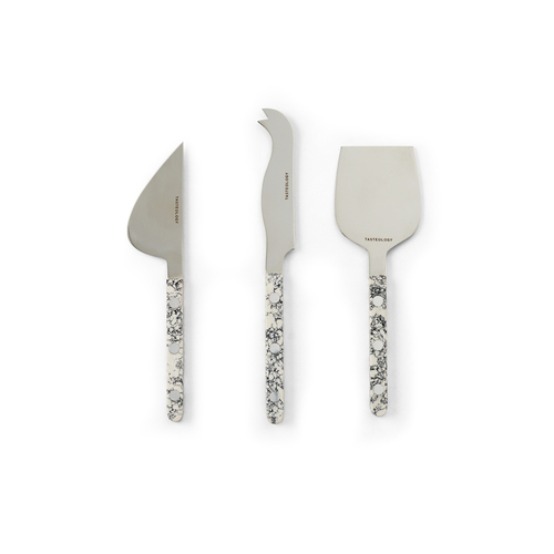 Cheese Knives Set of 3 - Monochrome