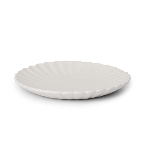 Petals Side Plate - Snow